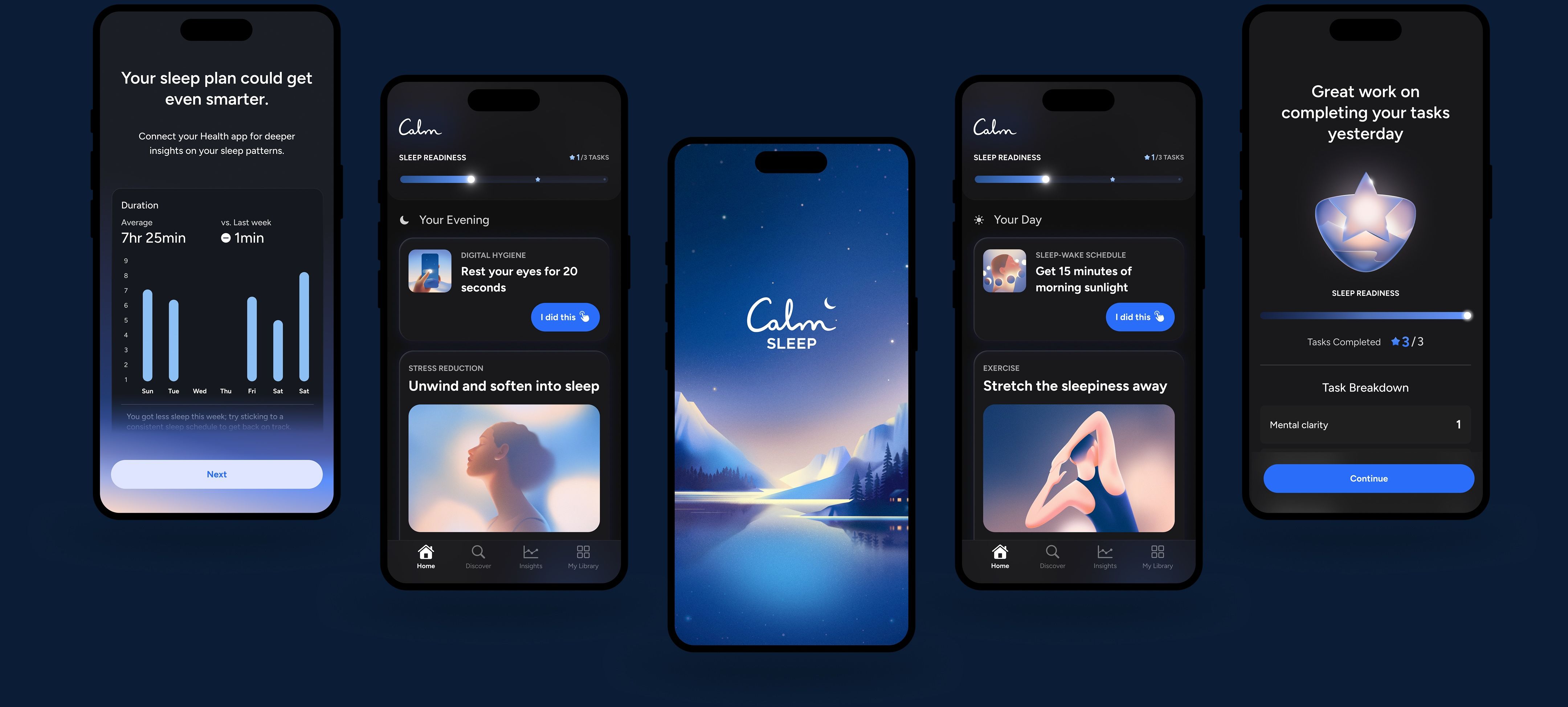 Calm Sleep Visual System